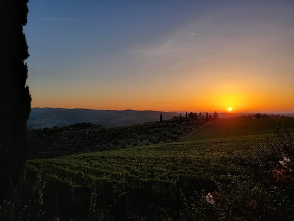 Tuscan sunset