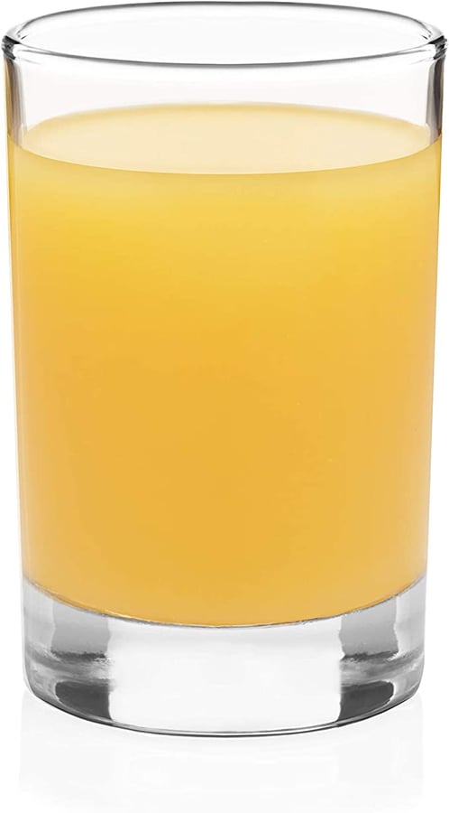 Libbey Heavy Base Juice Glasses 5 5 Ounce Set Of 8 Walmart Com