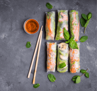 Spring Rolls Home Page Box