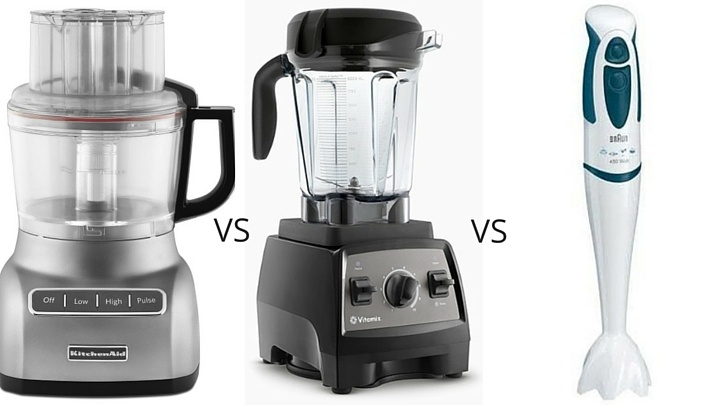 Which to Use: Food Processors vs. Blenders vs. Immersion Blenders?