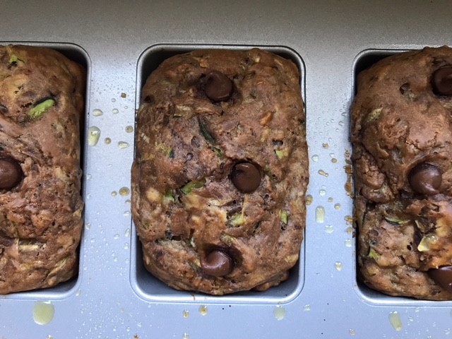 Mini Zucchini Bread Three Ways