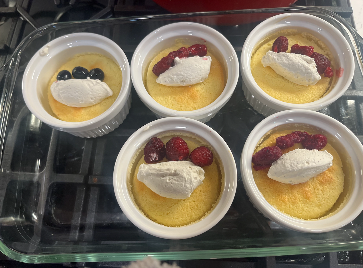 Lemon Pudding Cakes