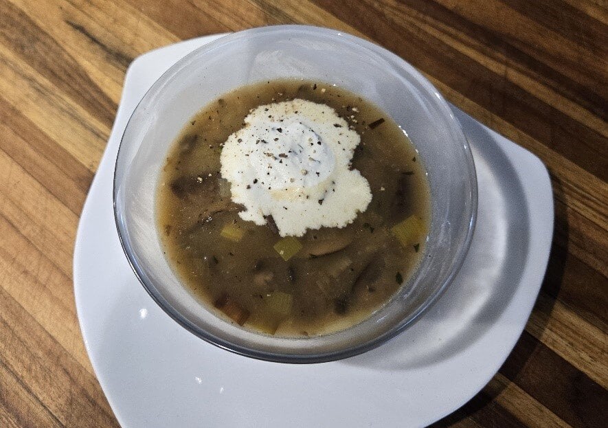 Mushroom & Leek Soup