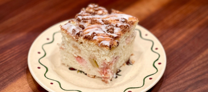 Rhubarb Coffee Cake Recipe