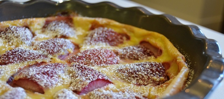 Strawberry Clafoutis